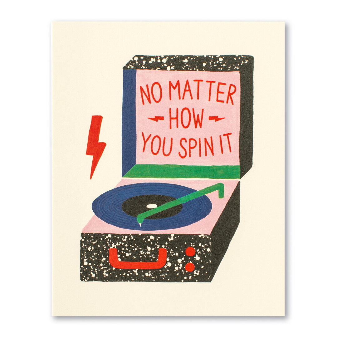 LM Card - No matter how you spin it (TY)