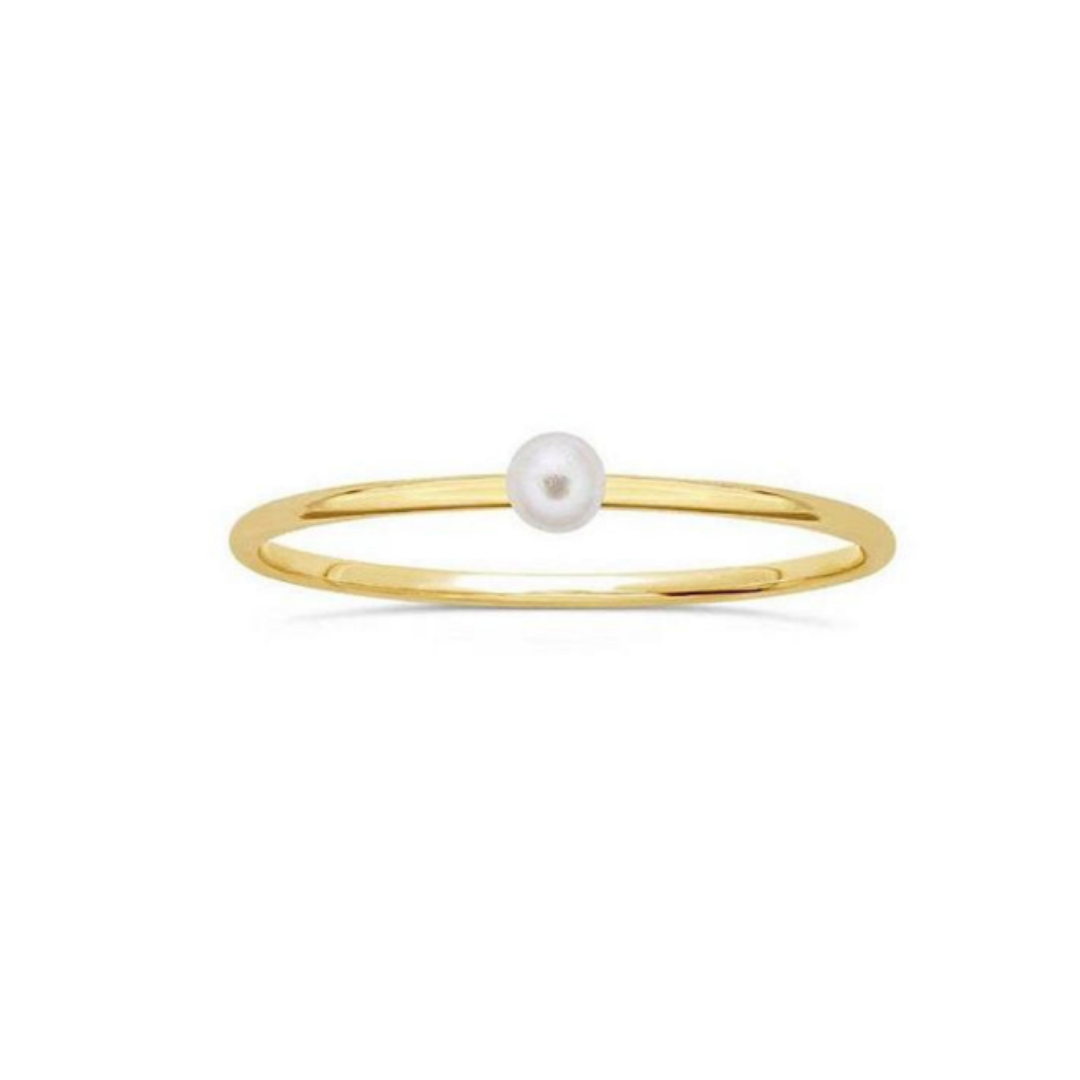 Gf Mini Pearl Ring