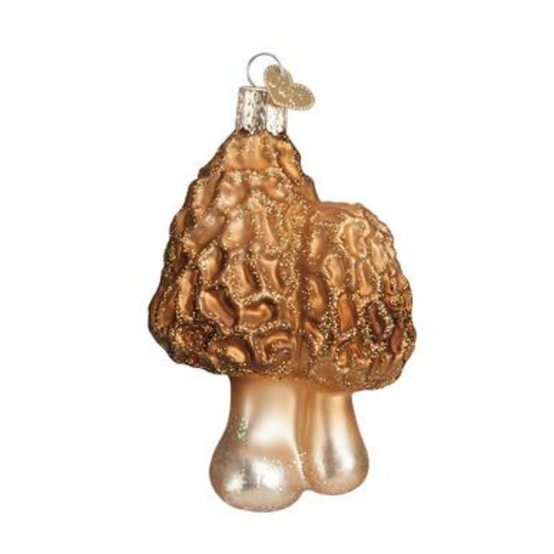 Morel Mushroom Ornament