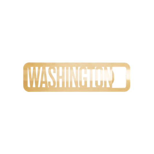 Washington Bottle Opener - Brass