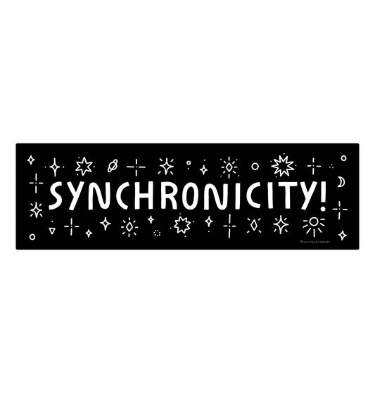 Synchronicity Die Cut Sticker