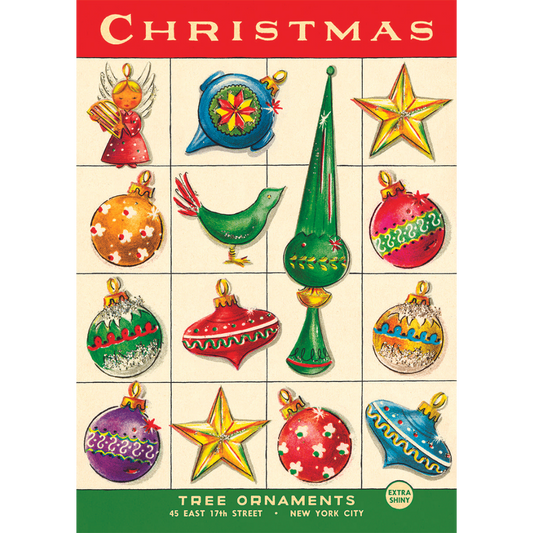 Cavallini & Co. Wrap - Christmas Ornaments