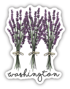Washington/ND Lavender Bundles Sticker