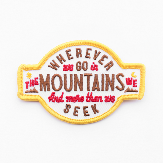 Wherever We Go In The Mountains Patch