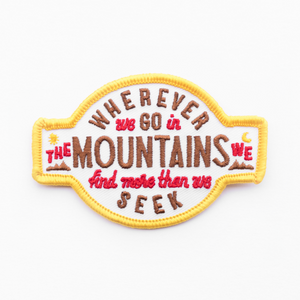 Wherever We Go In The Mountains Patch