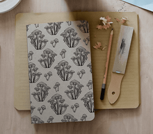 Load image into Gallery viewer, Wild Mushrooms Kraft Layflat Notebook-Lined
