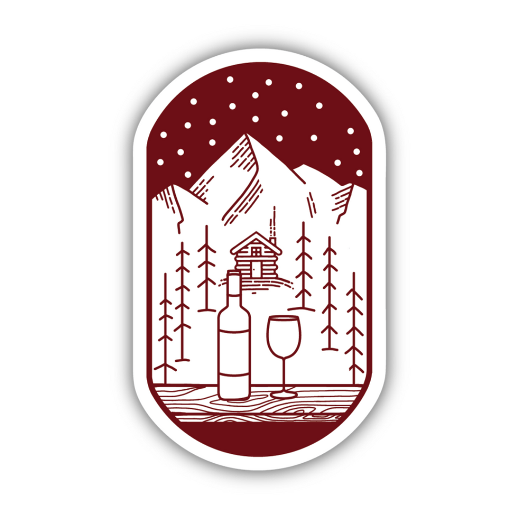 Wine and Chill Sticker