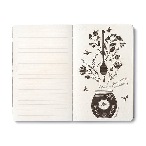 Write Now Journal - The heart that gives, gathers