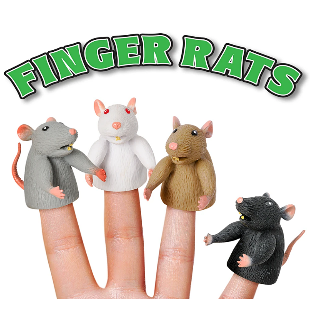 FINGER PUPPET-FINGER RATS