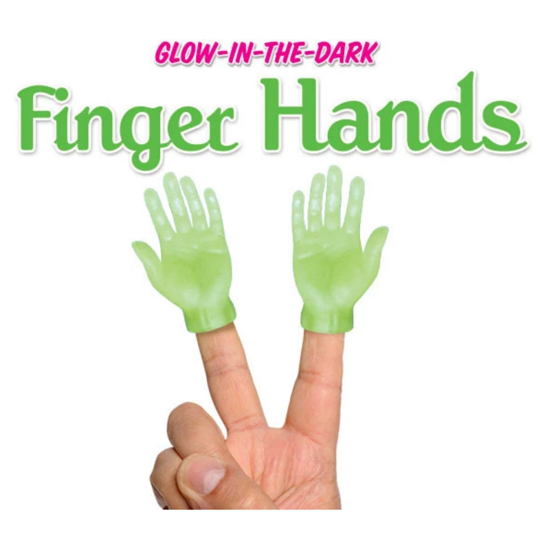 FINGER PUPPET-GLOW HAND
