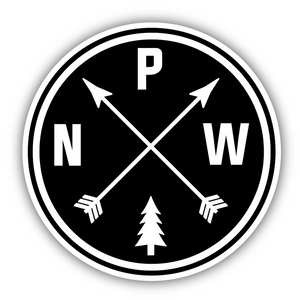 PNW Arrows Sticker - Large