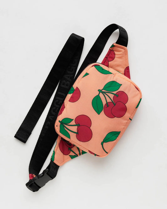 Baggu Puffy Fanny Pack - Sherbet Cherry