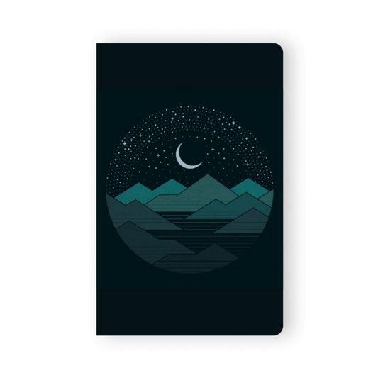 Classic Layflat Notebook - Between the Mountains and the Stars