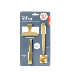 Brass Clip Set