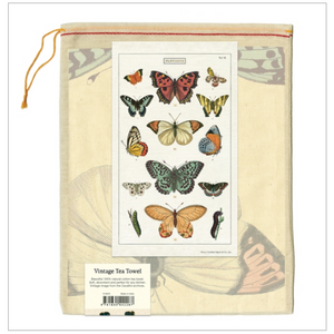 Cavallini & Co. Tea Towel - Butterflies