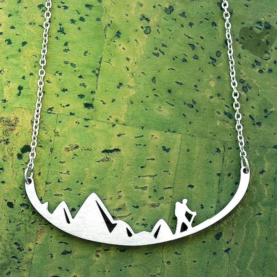In The Woods Necklace - Hiker