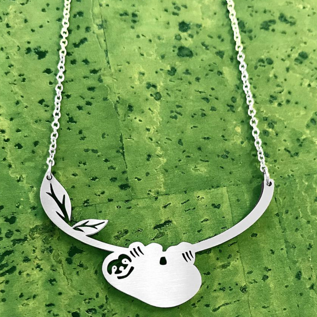 In The Wild Necklace - Sloth