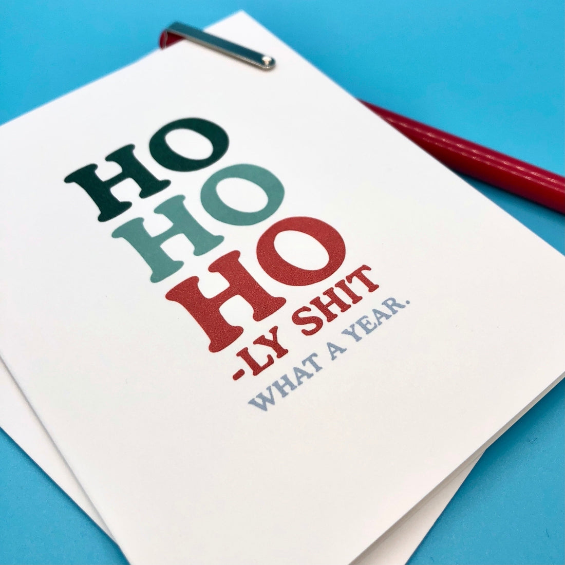 Ho Ho Holy Sh*t Card