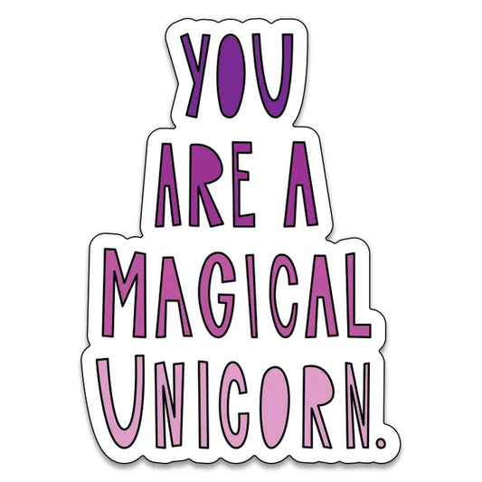 Magical Unicorn 3" Sticker