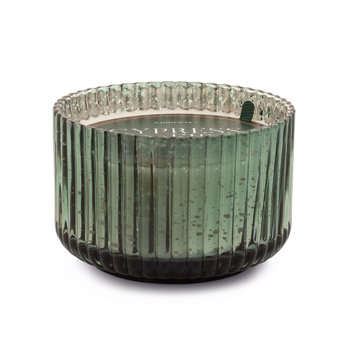 Cypress & Fir - Green Mercury Glass 15oz Candle
