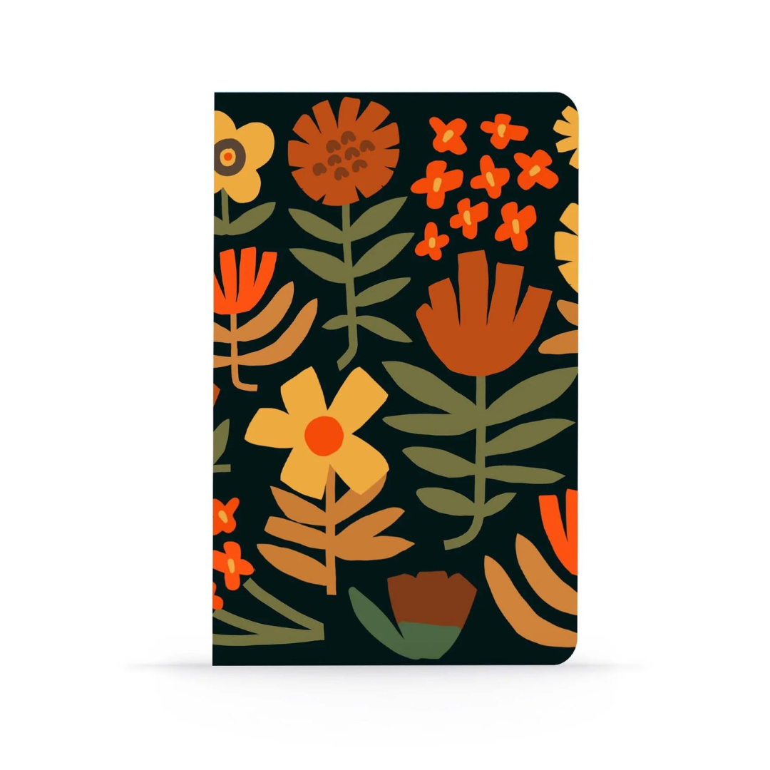 Classic Layflat Notebook - Chunky Floral