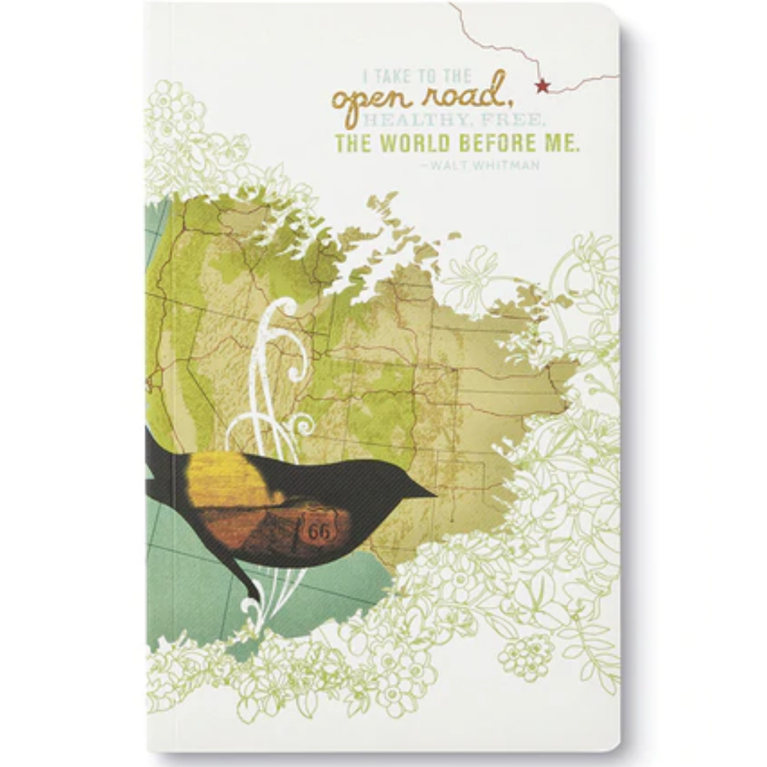 Write Now Journal - I take to the open road