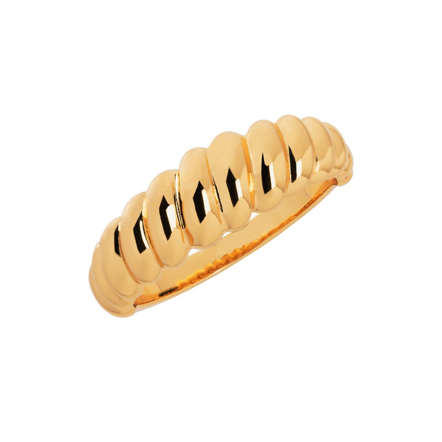 GF Croissant Dome Ring