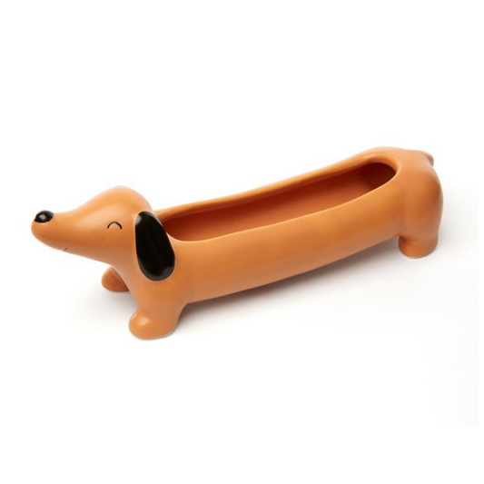 Daisy the Dachshund Planter