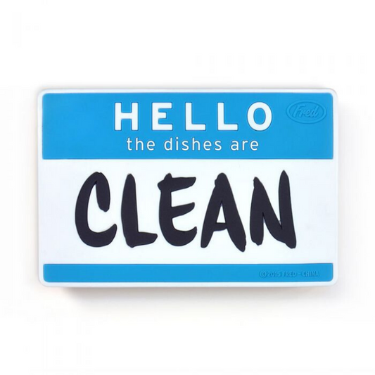 Flipside- Hello Dishwasher Sign