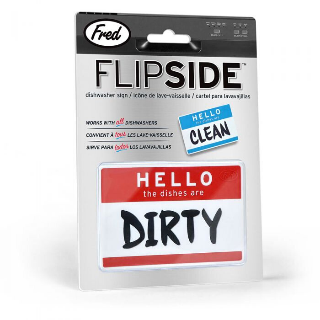 Flipside- Hello Dishwasher Sign