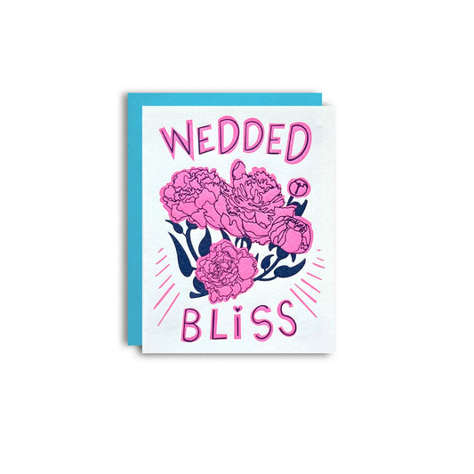 Wedded Bliss Peony Card