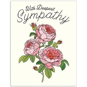Sympathy Roses Card
