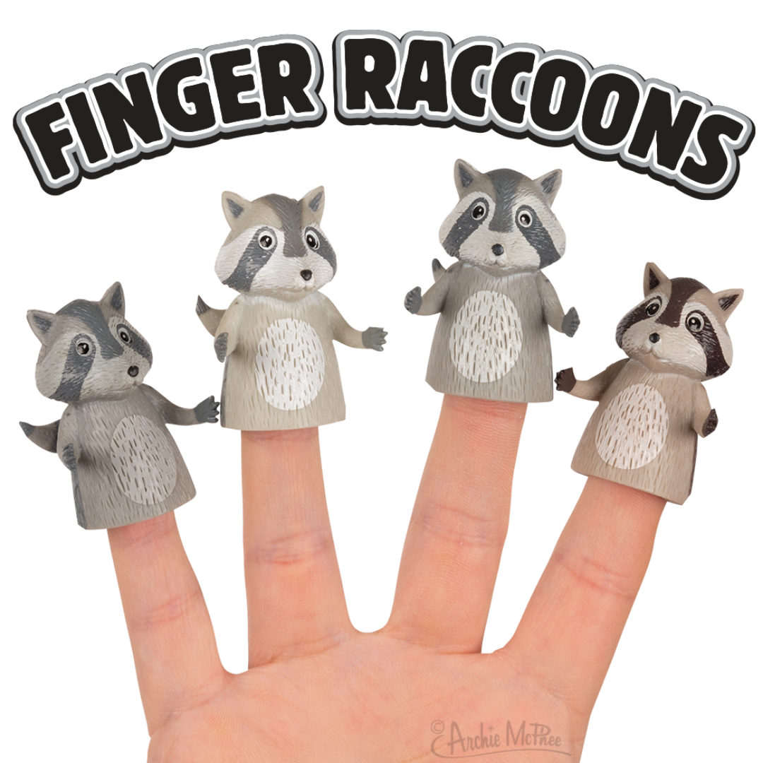 Finger Raccoons