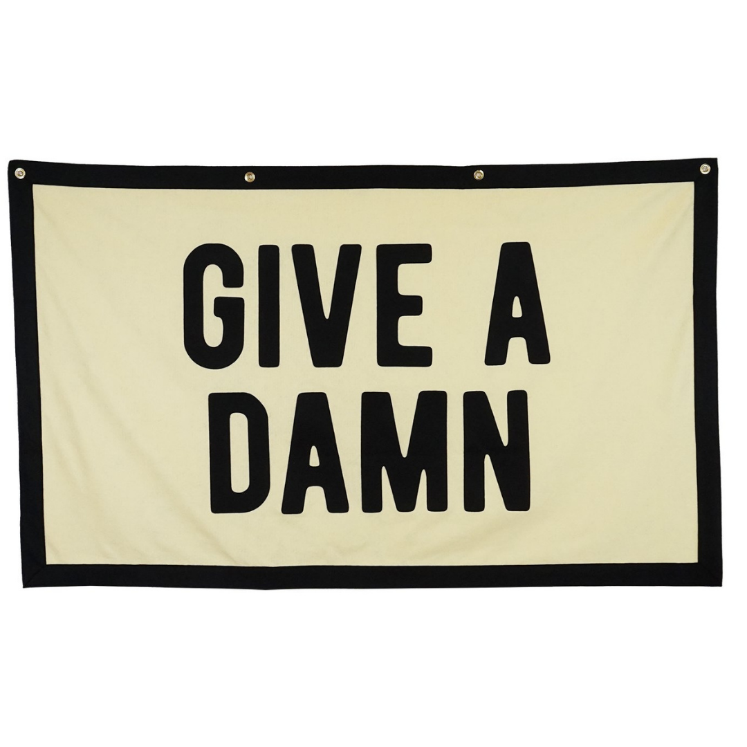 Give a Damn Championship Banner