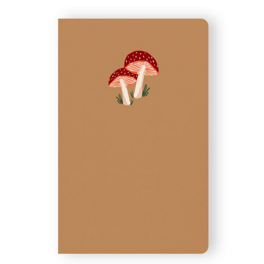 Golden Mushrooms Classic Layflat Notebook-Lined