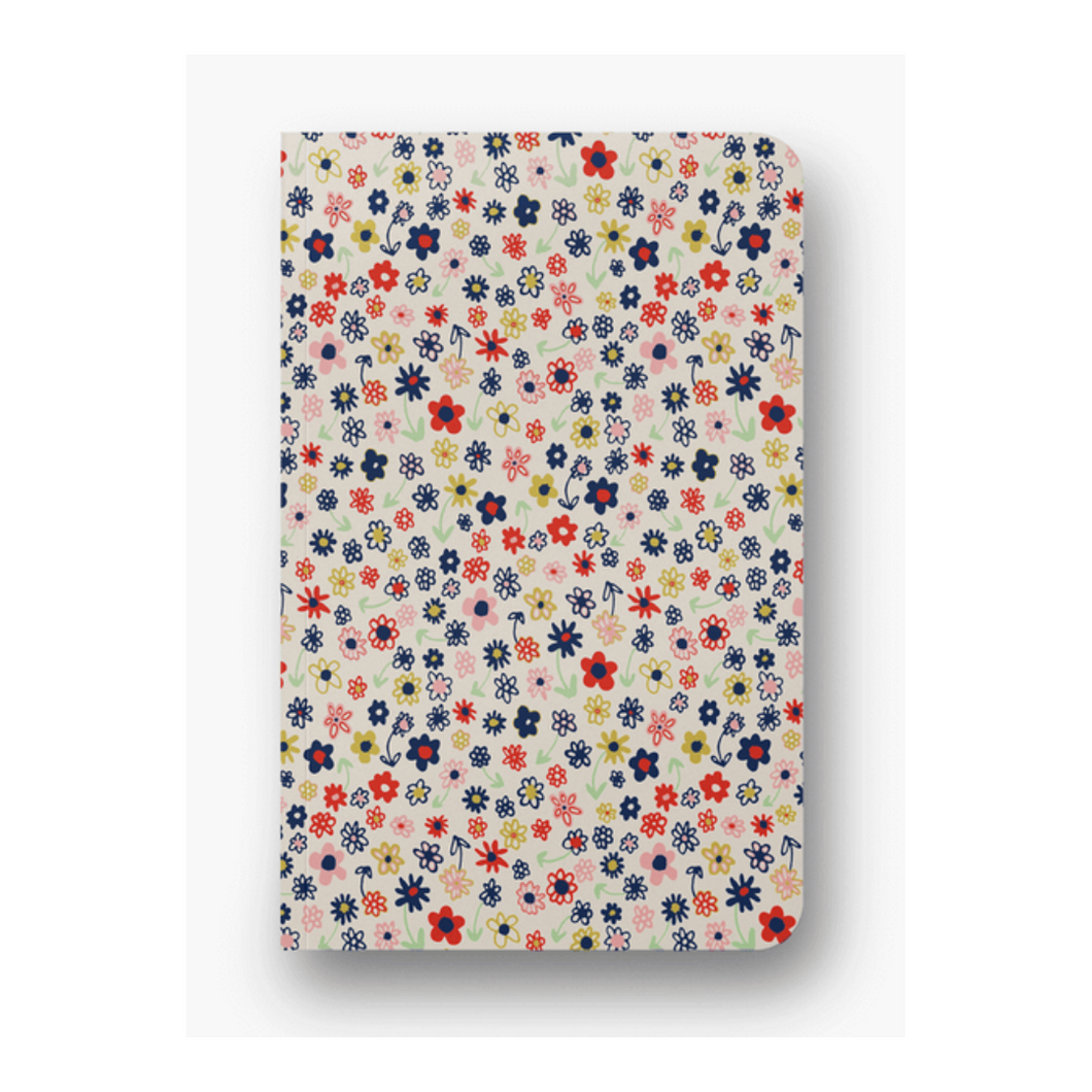 Groovy Daisy Classic Layflat Notebook-Lined