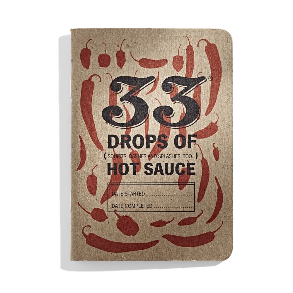 33 Drops of Hot Sauce Journal