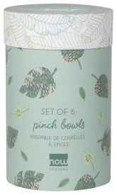 Pinch Bowl Set/6 - Leaf