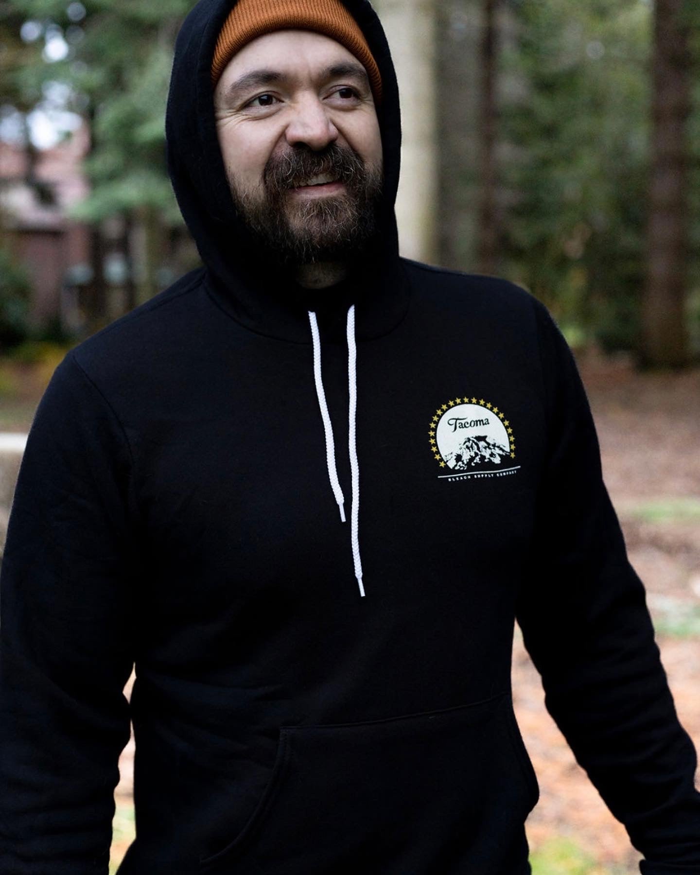 Tahoma Hoodie - Black/Yellow