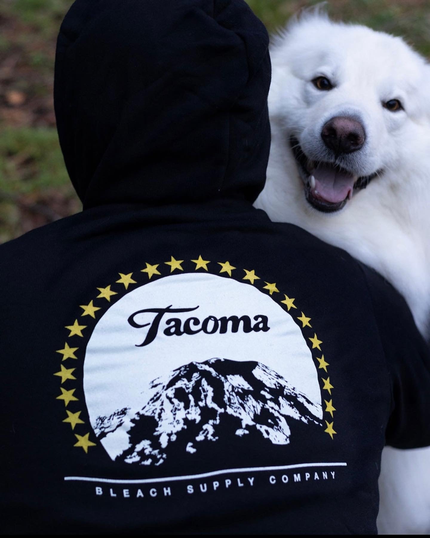 Tahoma Hoodie - Black/Yellow