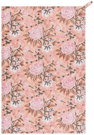 Block Print Tea Towel - Blossom
