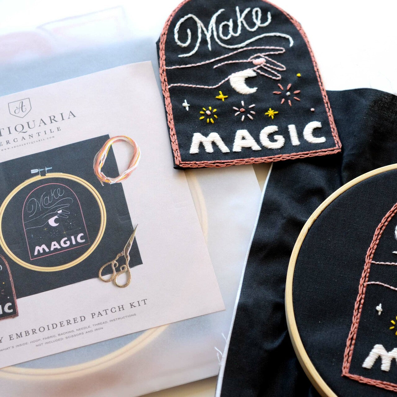 Make Magic DIY Embroidery Patch Kit
