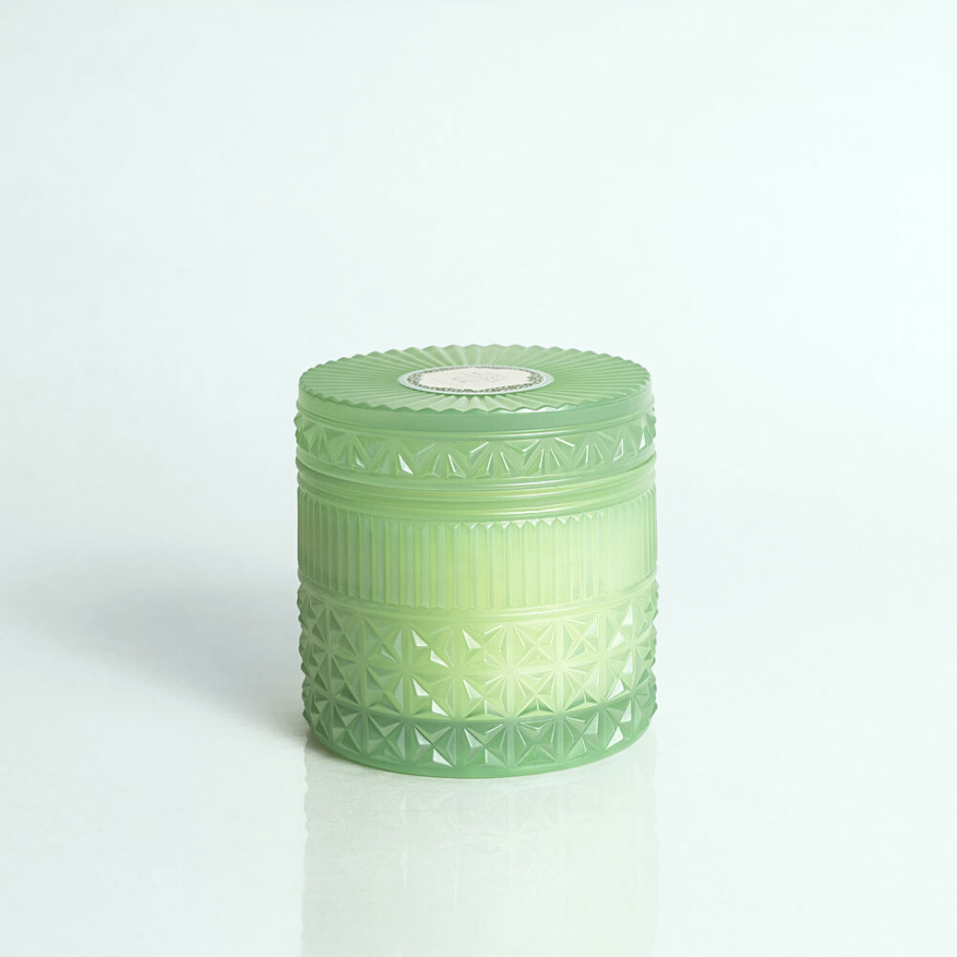 Volcano Muse Mint Faceted Jar Candle