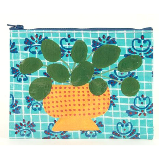 Pretty Plant Zipper Pouch