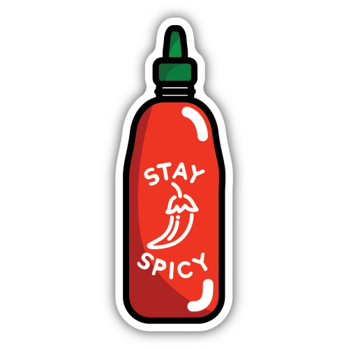 Spicy Sauce Bottle Sticker