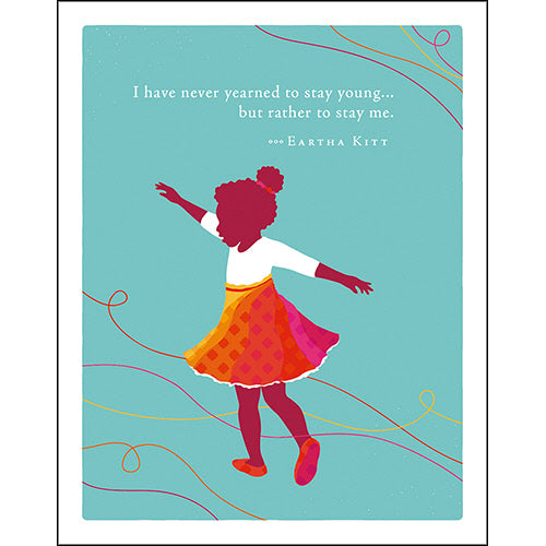 PG Card- I Have Never Yearned to Stay Young