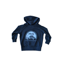 Load image into Gallery viewer, Tahoma Toddler Zip Hoodie - Black/White
