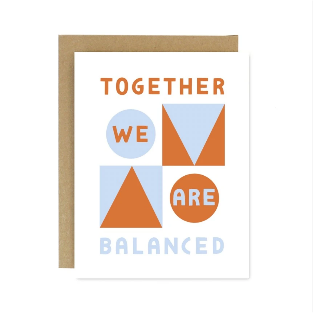 We Are Balanced Card