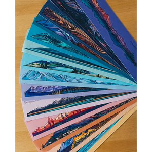 Hydrascape Miniscape Sticker - Yellowstone